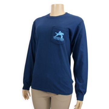 Tack Room Adult Long Sleeve Comfort T-Shirt - With Pocket