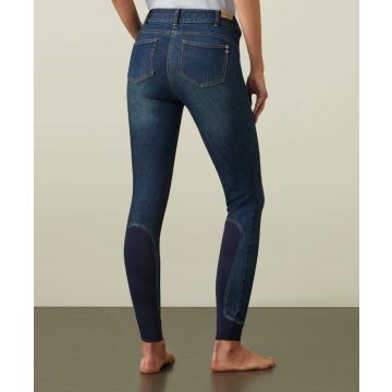 Ariat Ladies Halo Denim Knee Patch Breech