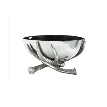 Arthur Court Antler Pedestal Bowl