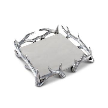 Vagabond House Antler Luncheon Napkin Box