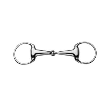 Hollow Mouth Lightweight 23mm Eggbutt Snaffle Bit