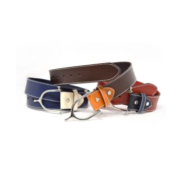 LILO Inglesa Spur 1.5" Belt w/ Silver Buckle