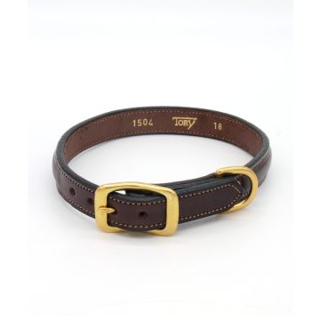 Tory Plain Raised Dog Collar 3/4"
