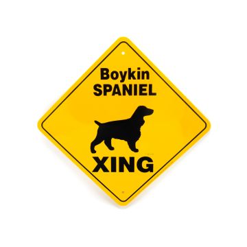 Noble Beast Boykin Spaniel Aluminum Sign (12" x 12")