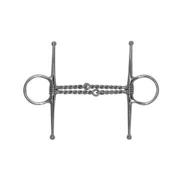 Full Cheek Double Twisted Wire Pony Bit