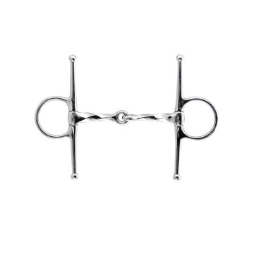 Full Cheek Slow Twist Snaffle Bit