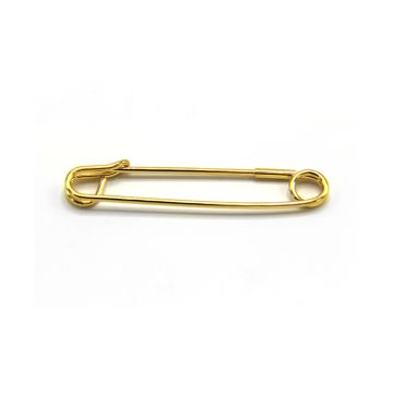 Plain Stock Pin with 2.5 Inch Round Steel Shank