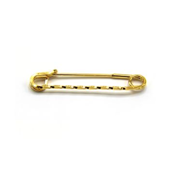 Twisted Stock Pin with 2.5 Inch Steel Shank