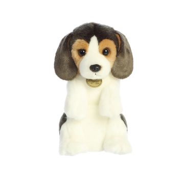 Aurora Toy Miyoni Tots Sitting Pretty Beagle Pup - 9.5"