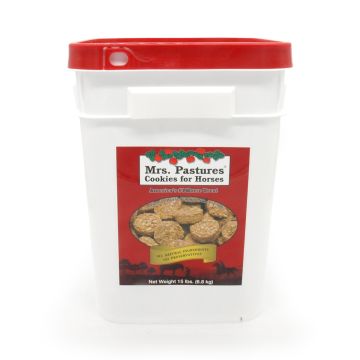 Mrs. Pastures Cookies for Horses 15lb Bucket
