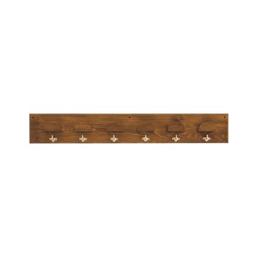 Horse Fare Products Wooden Bridle Rack 6/Hooks