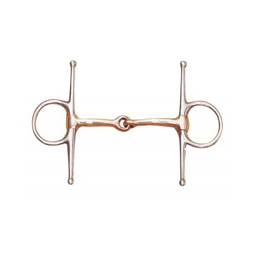 Centaur SS Med Weight Cooper Full Cheek Snaffle