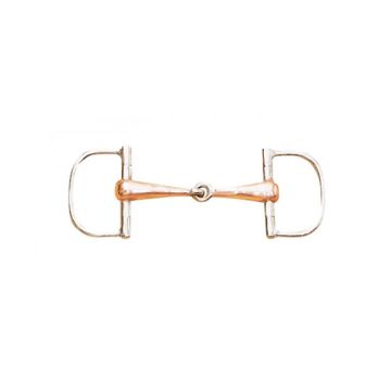 Centaur SS Copper Mouth D-Ring Snaffle