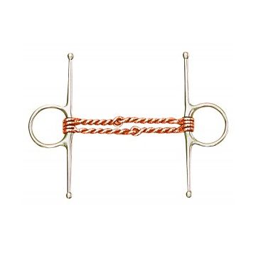 Full Cheek Double Twist Wire Copper