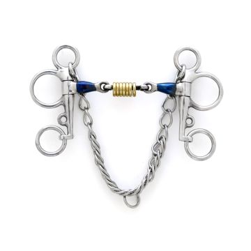 Centaur Stainless Steel Double Jointed Mouth Tom Thumb Pelham