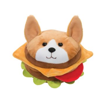 Douglas Toy Burger Dog Macaroon