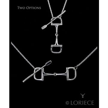Loriece Dee Bit Toggle Crop Necklace