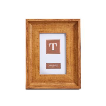 Faux Bois Wood-Like Photo Frames