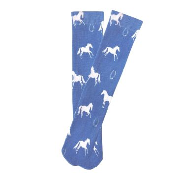 AWST Kids Lila Horse And Horseshoe Socks