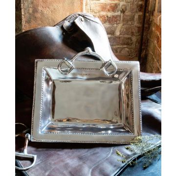 Beatriz Ball Western Equestrian Medium Snaffle Bit Tray