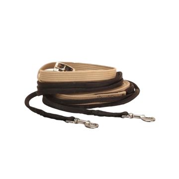 Tory leather 30FT Web-Nylon Driving Rein
