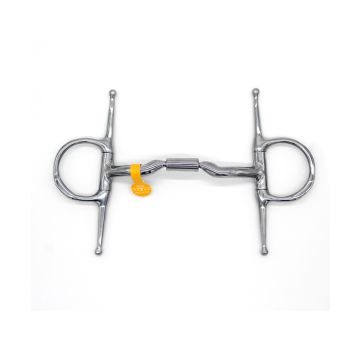 Myler Full Cheek Low Port Comfort Snaffle with Hooks, MB 04