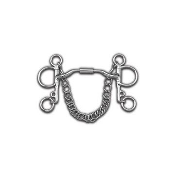 Pelham Low Port Comfort Snaffle Mb 04 Myler