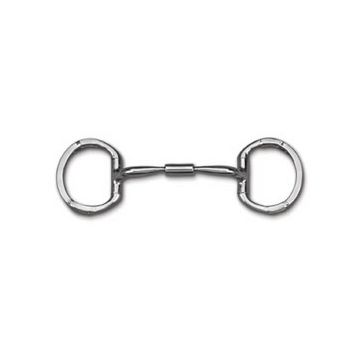 Myler Eggbutt w/ Hooks Comfort Snaffle Wide Barrel MB 02