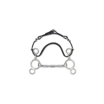 Combination 2 Ring Comfort Snaffle Wide Barrel Mb 02 Myler
