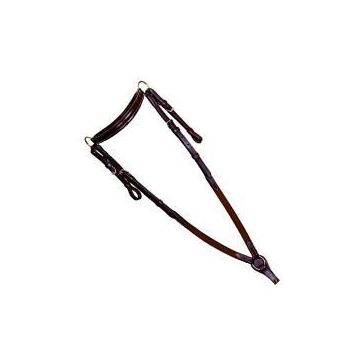 Plain Raised Breastplate with Elastic & Standing Attachment