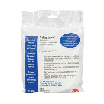 3M Animalintex Hoof Poultice Pad - 3-Pack