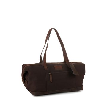 Ariat Small Canvas With Leather Duffle Bag