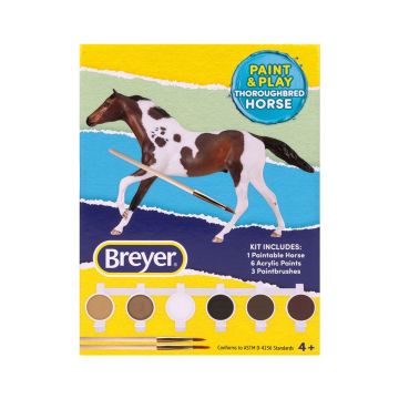 Breyer Paint & Play Thoroughbred Horse