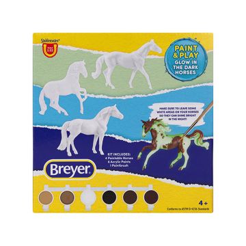 Breyer Paint & Play Glow-In-The-Dark Horses