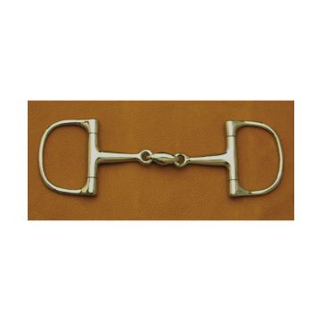 Smith-Worthington Dee Snaffle Bit with oval link