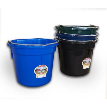 Fortiflex 20qt Flatback Bucket Water Bucket