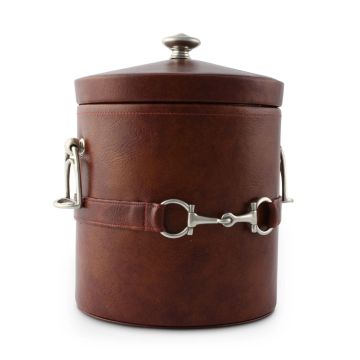 Vagabond House Ice Bucket Vegan Leather Equestrian Horse Bit