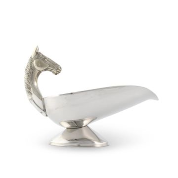 Vagabond House Stainless Steel Horse Handel Gravy Server