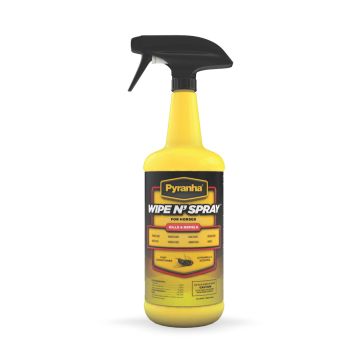 Pyranha Wipe N' Spray for Horses 32oz