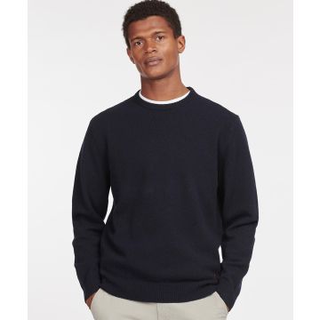Barbour Mens Essential Patch Crew Neck Sweater
