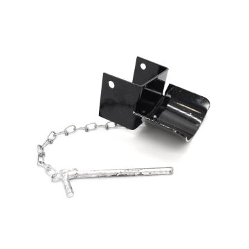 Metal/Steel Deep Jump Cup with Chain and Pin - Sold in Pairs