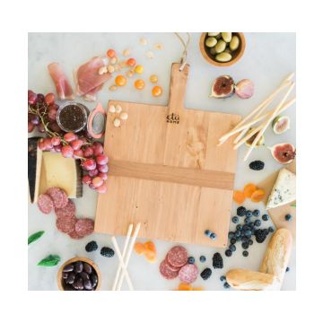 Square Pine Charcuterie Board